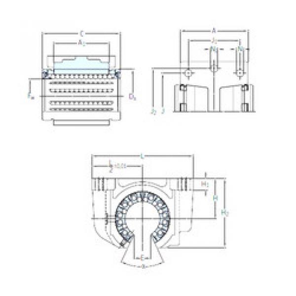 Bearing LUCT 20 BH-2LS SKF #1 image