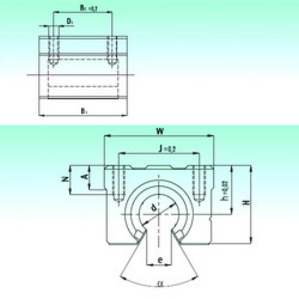 Bearing SBR 16-UU AS NBS #1 image