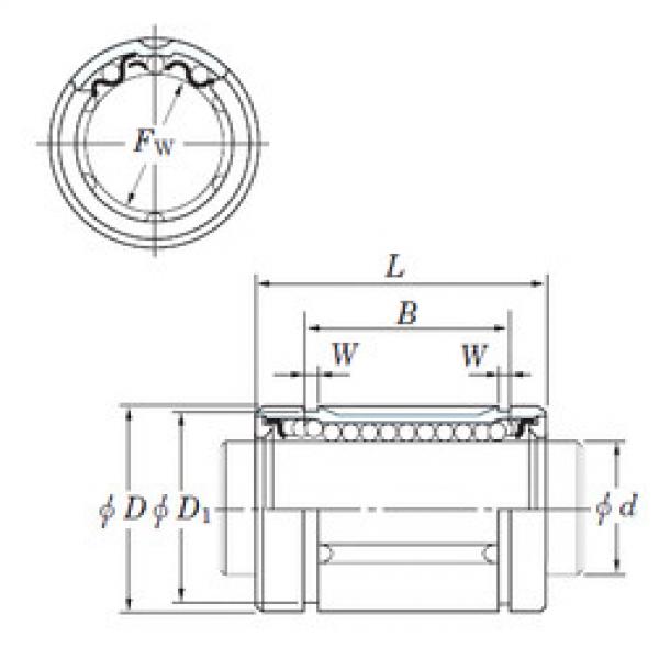 Bearing SDE60 KOYO #1 image