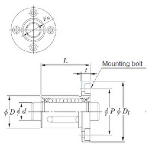 Bearing SDMF12MG KOYO #1 image