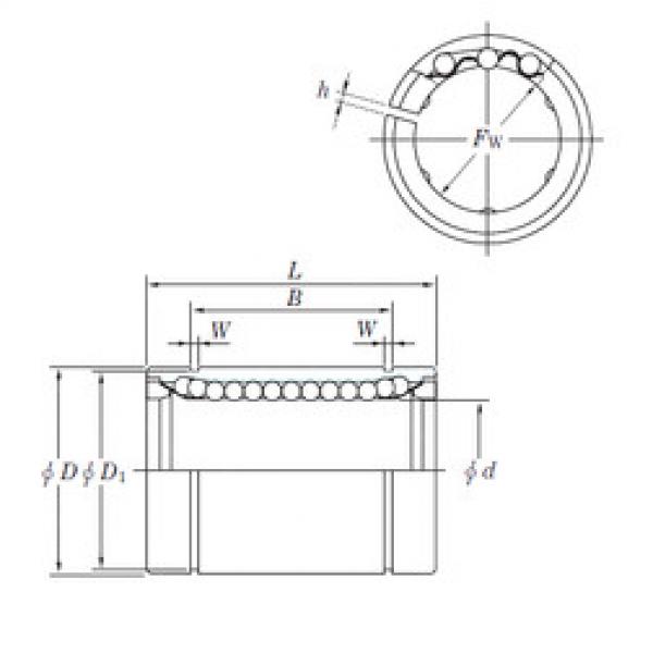 Bearing SESDM16 AJ KOYO #1 image